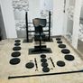 Multi Function Weight Bench Weights Barbell Dumbbells Image 5