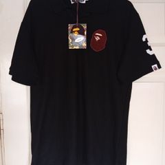 A bathing ape polo shirt new with tags