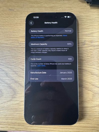 Iphone 16 Pro Max - 256GB