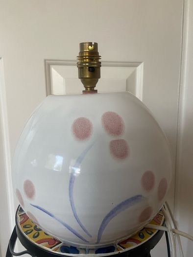 Louis Mulcahy pottery lamp