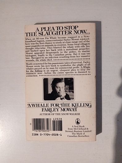 A Whale for the Killing by Farley Mowai