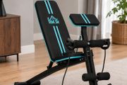 Foldable Weight Bench, Adjustable Strength Training Sit Up Ab Bench, Incline/Decline