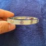 Pave Stone Bracelet Non Tarnish Image 4