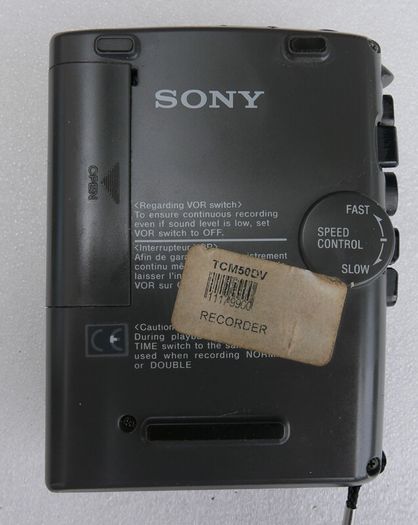 Sony Walkman TCM-40DV Cassette Recorder/Victaphone