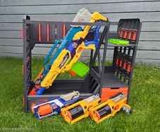 Nerf rack and guns