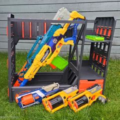Nerf rack and guns