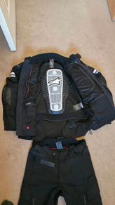 Waterproof Alpinestars Andes V2 Drystar Motorcycle Suit.