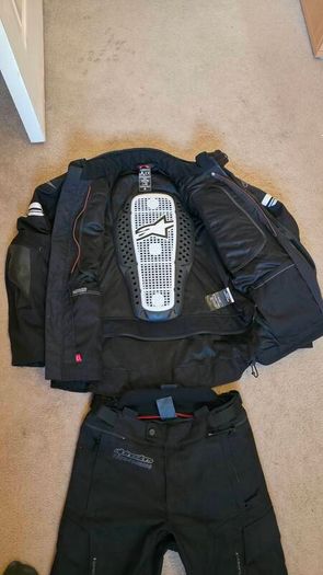 Waterproof Alpinestars Andes V2 Drystar Motorcycle Suit.