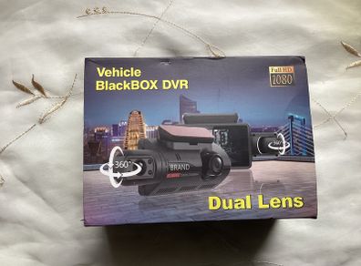 Dual Camera Dash Cam, Front and Rear Dash Camera 1080P, FHD Dashcam, IPS Dashboard Car Camera Front and Rear Dash Cam with Night Vision,170D, uses 32gb memory card, not included. (Brand New).