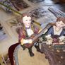 A Beautiful Vintage Very Large Alexandra Collection Musicians Image 3