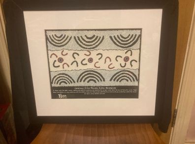 Aboriginal artwork free postage