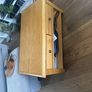 solid oak coffee table Image 6