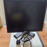 Dell  monitor with adjustable stand and wireless keyboard, working perfect Image 3