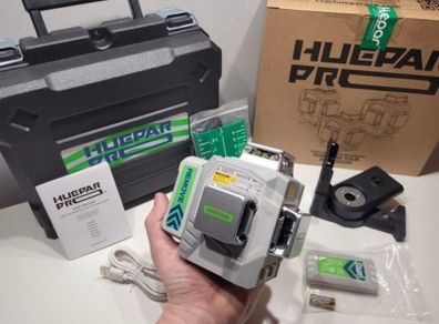 Trade rated Pro-Series laser level 3 x 360