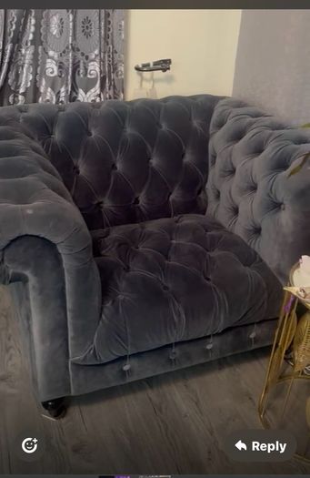 Sofas is 3 seater 1 seater 1 seater total 3 pieces this sofa is very good condition I bought cloud9 shop Portlaoise.