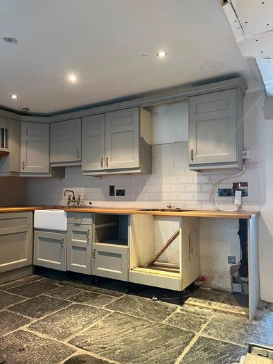 Painted kitchen
