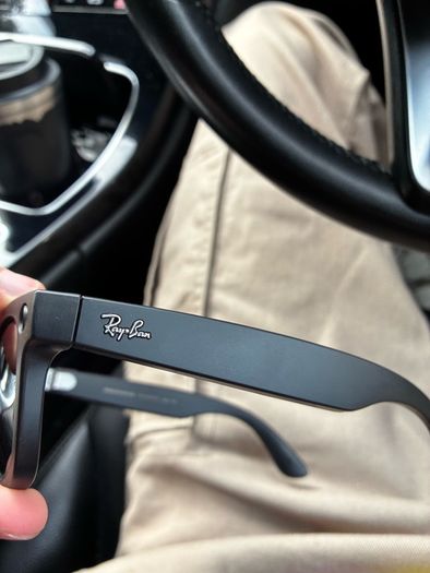 Rayban Gen 1 Meta Wayfer Glasses with HD Camera