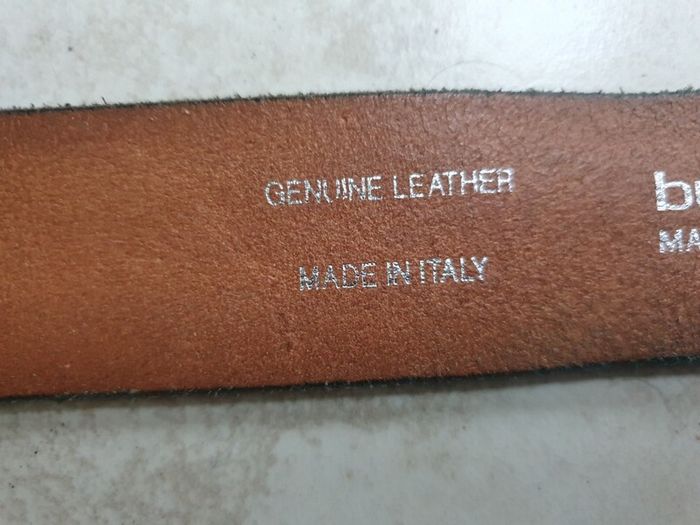 Brown leather belt Matthew Williamson