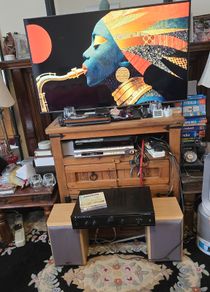 Classic HiFi System Cambridge Audio Amp plus Eltax Speakers