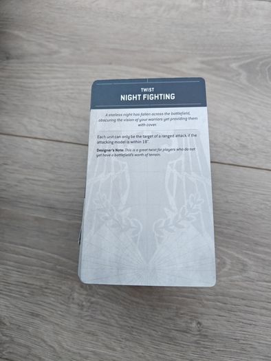 Warhammer 40k Chapter Approved Mission Deck