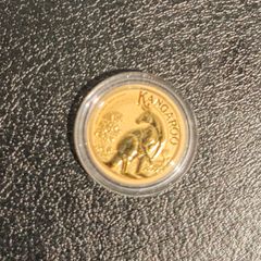 2023 1/10oz Australian Kangaroo Gold Nugget Coin