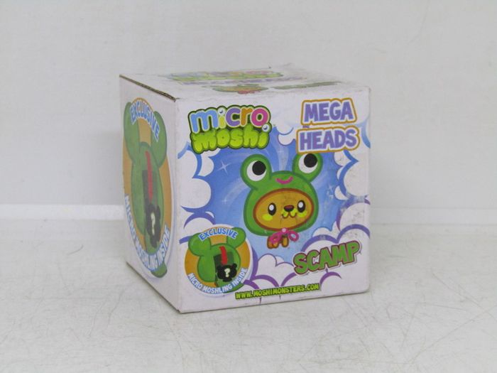 Micro Moshi Monsters Mega Heads Scamp Brand New Sealed