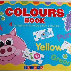 New childs large activity/colours/jigsaw book
