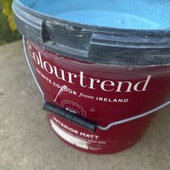 Colour trend blue interior Matt paint FREE