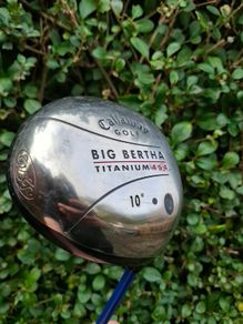 Callaway Big Bertha Titanium 454 10 degree Driver Graphite Prolaunch Blue Golf Club 45.5 inch Shaft
