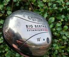 Callaway Big Bertha Titanium 454 10 degree Driver Graphite Prolaunch Blue Golf Club 45.5 inch Shaft
