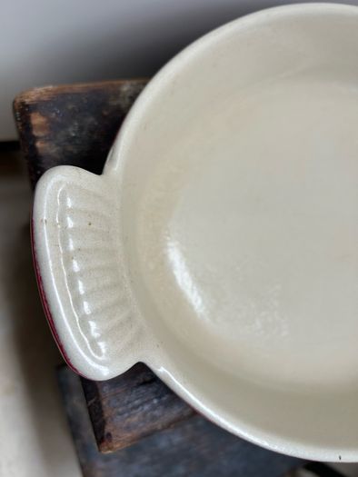 Vintage LE CREUSET no 32 cast iron dish