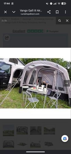 Vango Galli Air III Drive Away Awning