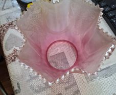Beautiful Cranberry Glass Shade Postage Available