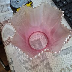 Beautiful Cranberry Glass Shade Postage Available
