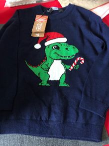 Boys  BNWT Christmas jumper age 4/5