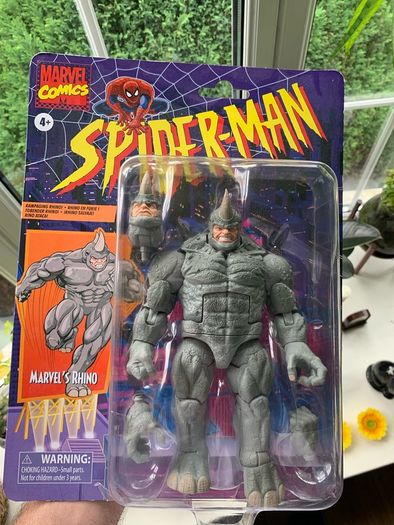 Marvel legends spider man retro wave