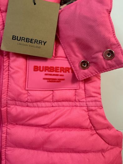 Burberry down gilet 5/6 6/7T
