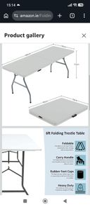 fold down table