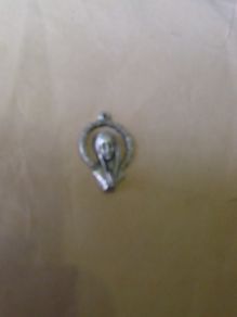 Vintage Mary Star Halo Pendant
