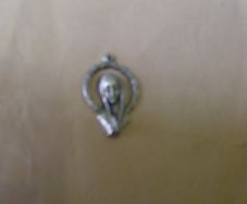 Vintage Mary Star Halo Pendant