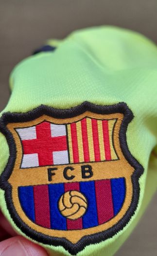 Nike Barcelona jersey and shorts