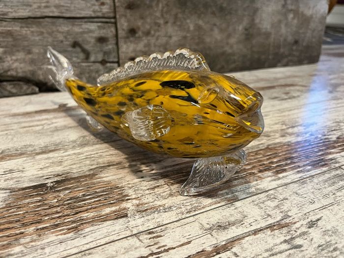 vintage Glass fish