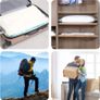 Vacuum Storage Bags 12 Pack, Storage Space Saver Bags with Zip Reusable, 4 Jumbo(100  80cm)+ 4 Large + 4 Medium for Clothes Duvets Bedding Quilt Coats Blankets | Free Hand Pump (FREE POSTAGE) Image 4