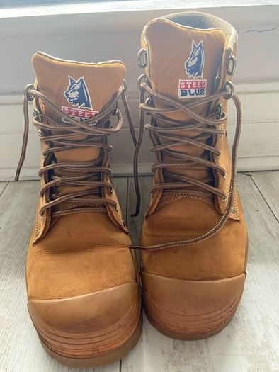 Steel Blue Boots