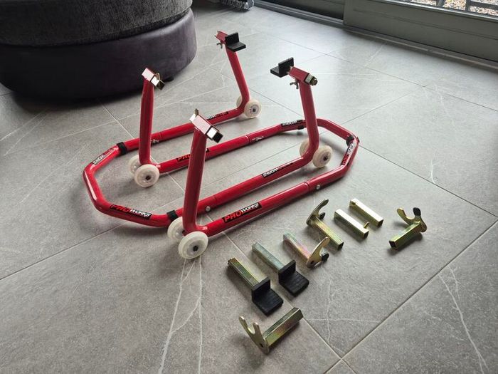Motorbike paddock stand Set of 2