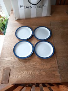 Demby Imperial Blue Side Plates x 4