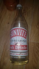 Tipperary clonmel sunvite soft drink bottle with screw top clonmel Tipperary  antique