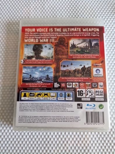 Tom Clancy s End War PlayStation3 Ps3 Games Original
