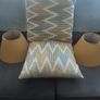 Cushions x 2 and Plain Tapered Lampshades x 2 .. All for 24.00euro.. Final Price Drop Image 2