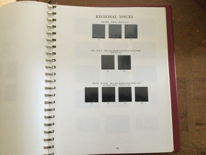 Stamp Albums X 10